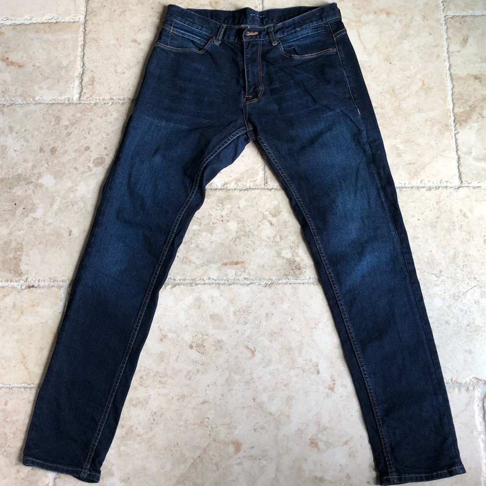 Zara Men’s 32x32 Dark Blue Jeans